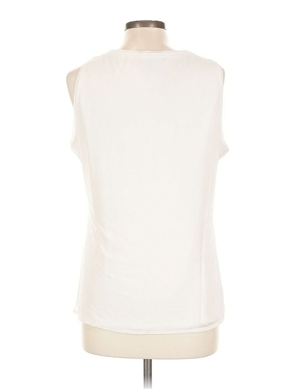 White House Black Market Black Floral Tank Top - Picture 3 of 7